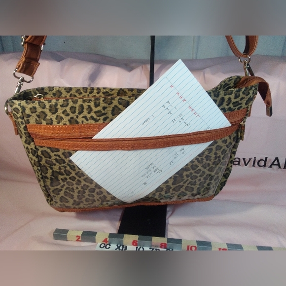 Leopard Print ClearVu Pocket Cross Body § - Picture 2 of 9